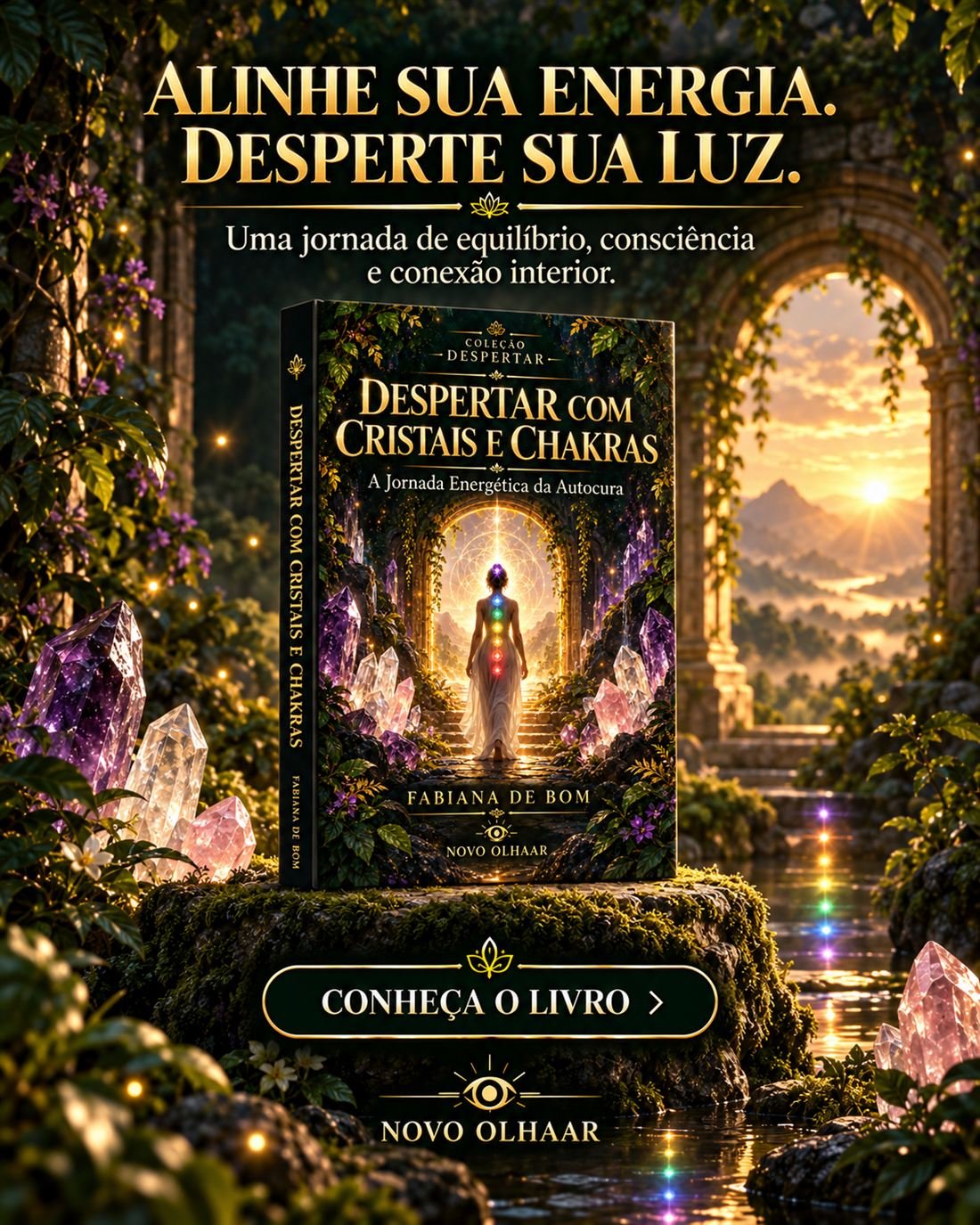 Despertar com Cristais e Chakras