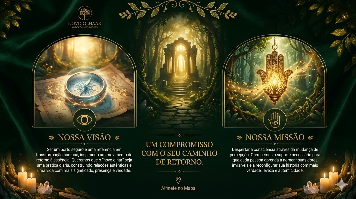Nossa Visão e Nossa Missão — um compromisso com o seu caminho de retorno.